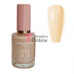 Lac de Unghii clasic Katerina Beauty color de 18 ml Cod 001 Crem